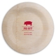 BBQ Pig Round Bamboo Plates Image 1 of 4