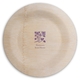 Floral Design Round Bamboo Plates Image 6 of 6