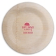 Baby Shower Umbrella Round Bamboo Plates Image 3 of 3
