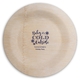 Baby It's Cold Outside Round Bamboo Plates Image 1 of 2