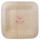 Love To The Bride To Be Square Bamboo Plates Image 1 of 2