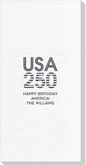 USA 250 Deville Guest Towels