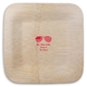 Stars and Stripes Sunglasses Square Bamboo Plates Image 1 of 3