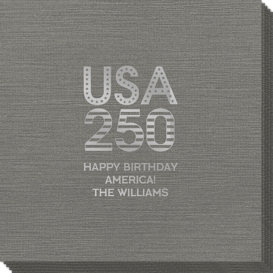 USA 250 Bamboo Luxe Napkins