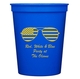 Stars and Stripes Sunglasses Stadium Cups Image 2 of 2