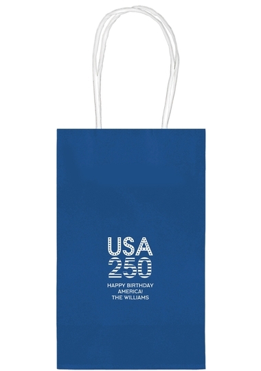 USA 250 Medium Twisted Handled Bags