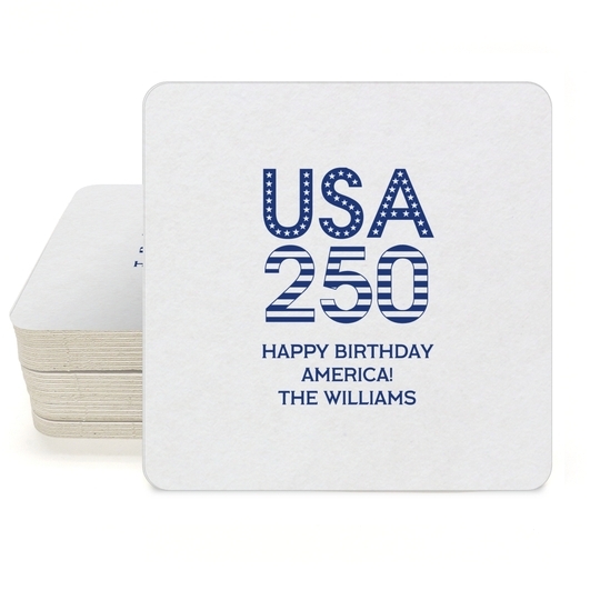 USA 250 Square Coasters