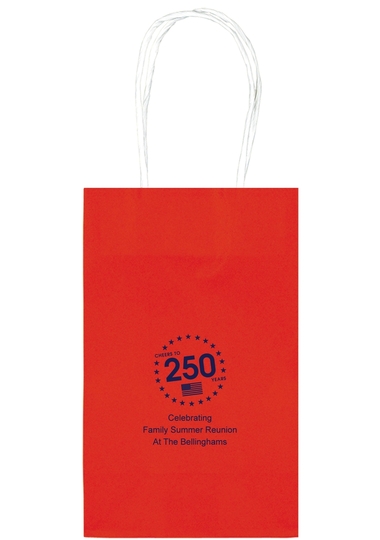 Cheers to 250 Years Medium Twisted Handled Bags