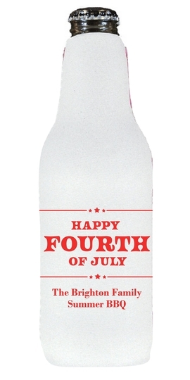 Happy Fourth of July Bottle Huggers