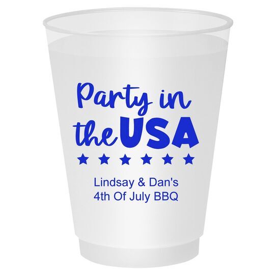Party In The USA Shatterproof Cups