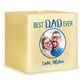 Best Dad Ever Photo 3-Inch Candle Image 1 of 2