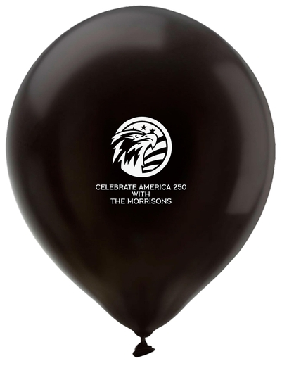 American Eagle with Flag Latex Balloons