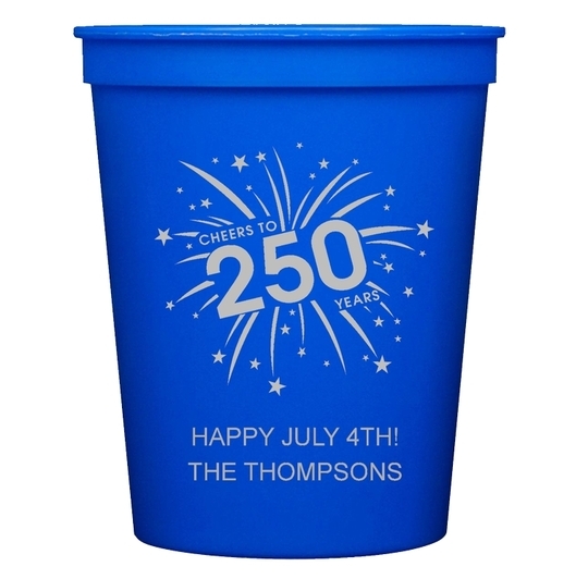 American 250 Celebration Stadium Cups