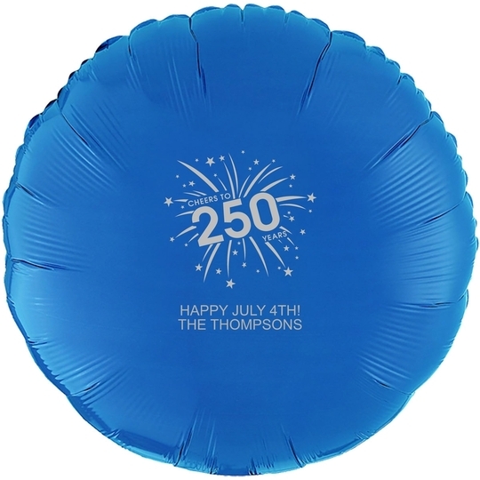 American 250 Celebration Mylar Balloons