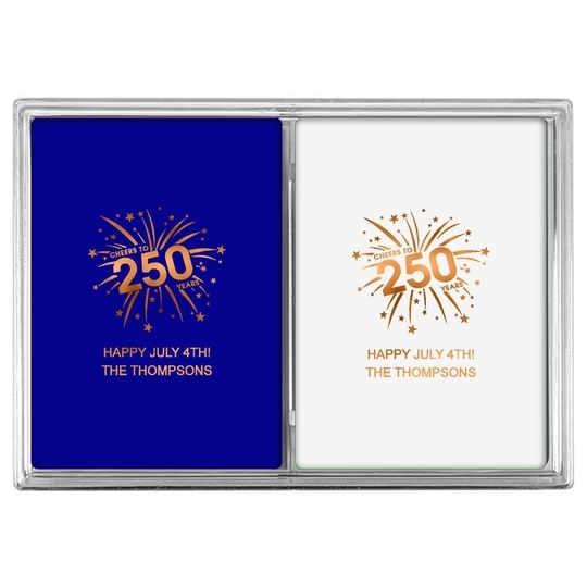 American 250 Celebration Double Deck Playing Cards