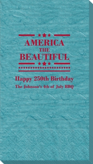 America The Beautiful Bali Guest Towels