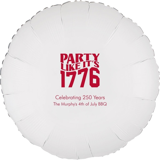  Mylar Balloons