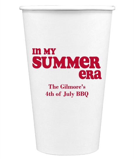 In My  Paper Coffee Cups