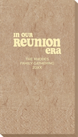 In Our Reunion Era Bali Guest Towels