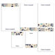 Mid Century Mosaic Notepad Set (6 Pads) Image 2 of 2