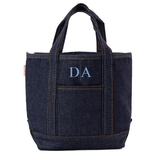 Personalized Denim Cutest Little Classic Tote