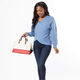 Personalized Red Canvas Tool Bag Image 3 of 3