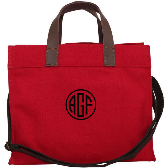 Personalized Red Mini Advantage Bag