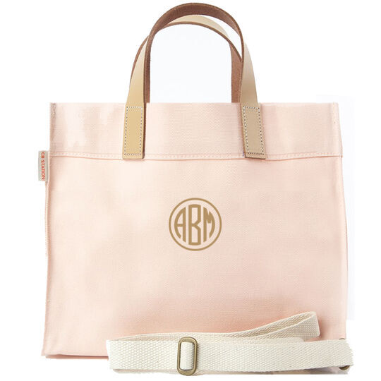 Personalized Powder Pink Mini Advantage Bag