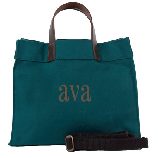 Personalized Teal Mini Advantage Bag