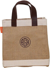Personalized Mini Jute Market Bag