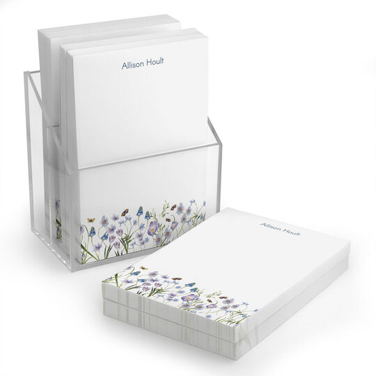 Blooming Meadow Stack of Small Notepads