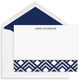 Geometric Pattern Flat Note Cards Image 3 of 3
