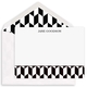 Black Harlequin Flat Note Cards Image 3 of 3