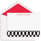 Black Harlequin Flat Note Cards Image 1 of 3