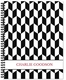 Black Harlequin Spiral Notebook Image 1 of 7