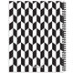 Black Harlequin Spiral Notebook Image 2 of 7
