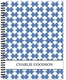 Blue Geometric Waves Spiral Notebook Image 1 of 7