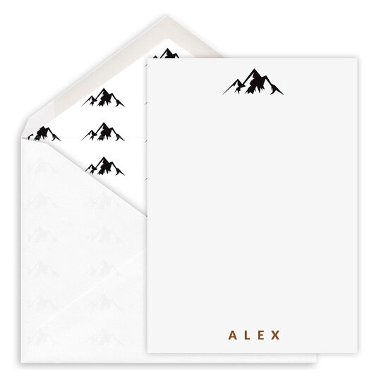 Mountain Petite Flat Note Cards