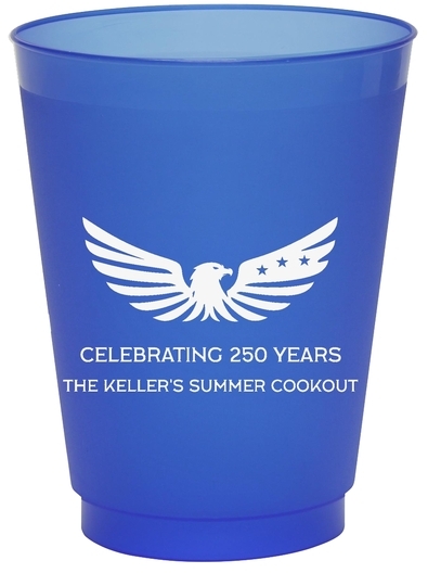 Valor Eagle Colored Shatterproof Cups