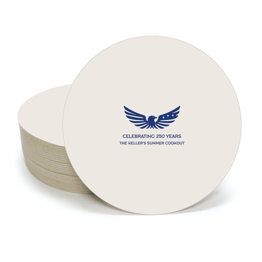 Valor Eagle Round Coasters