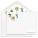 Hanging Plants Flat Note Cards Image 1 of 2