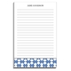 Blue Geometric Waves Notepads Image 2 of 2
