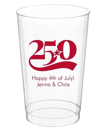 Heritage 250 Clear Plastic Cups
