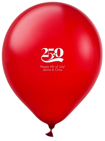 Heritage 250 Latex Balloons