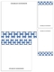 Blue Geometric Waves Notepad Set (4 Pads) Image 2 of 4