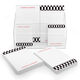 Black Harlequin Notepad Set (6 Pads) Image 1 of 4