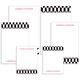 Black Harlequin Notepad Set (6 Pads) Image 2 of 4