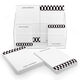 Black Harlequin Notepad Set (6 Pads) Image 3 of 4