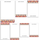 Colorful Geometric Notepad Set (7 Pads) Image 2 of 2