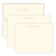 Triple Thick Clarity Flat Note Card Ensemble - Embossed Image 1 of 2